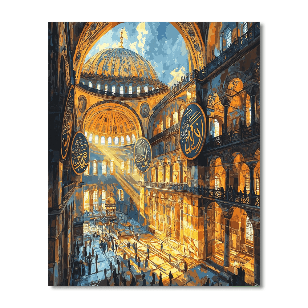 Hagia Sophia Museum Numbered Painting Kits