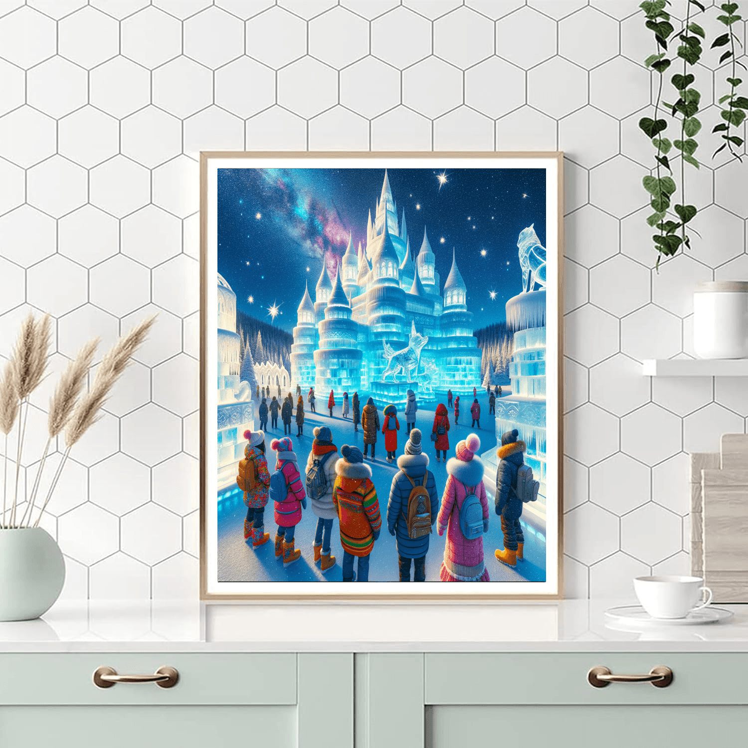 Harbin International Ice And Snow Sculpture Festival - Harbin Paint By Color