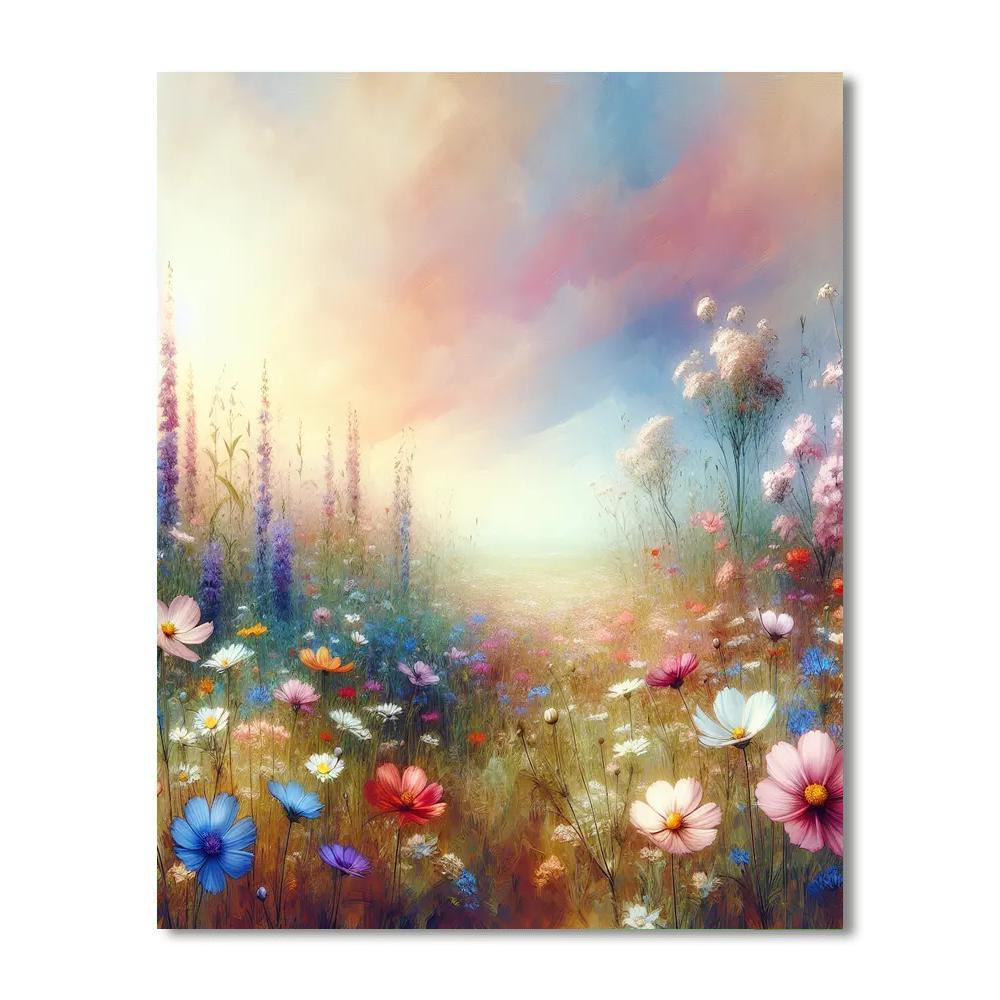 Bountiful Meadow Numbered Painting Kits