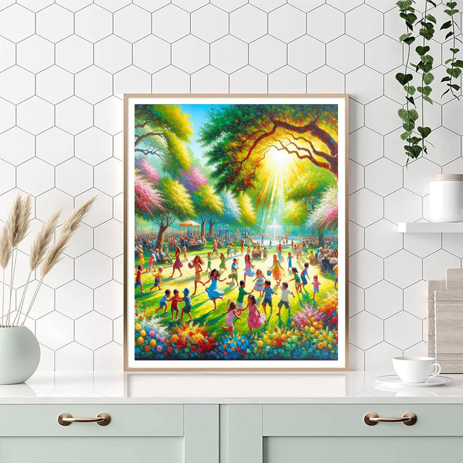 Sunny Summer Adventure Paint By Numbers Kits