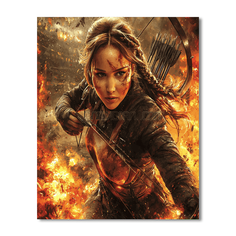 Jennifer Lawrence: From Hunger Games To Stardom Paint By Numbers Kits