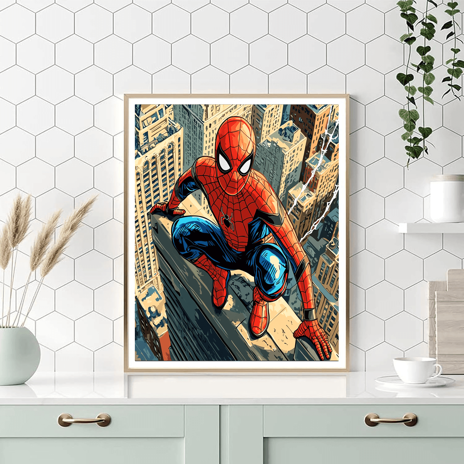 Tom Holland: Swinging Through The Marvel Universe Numbered Painting Kits