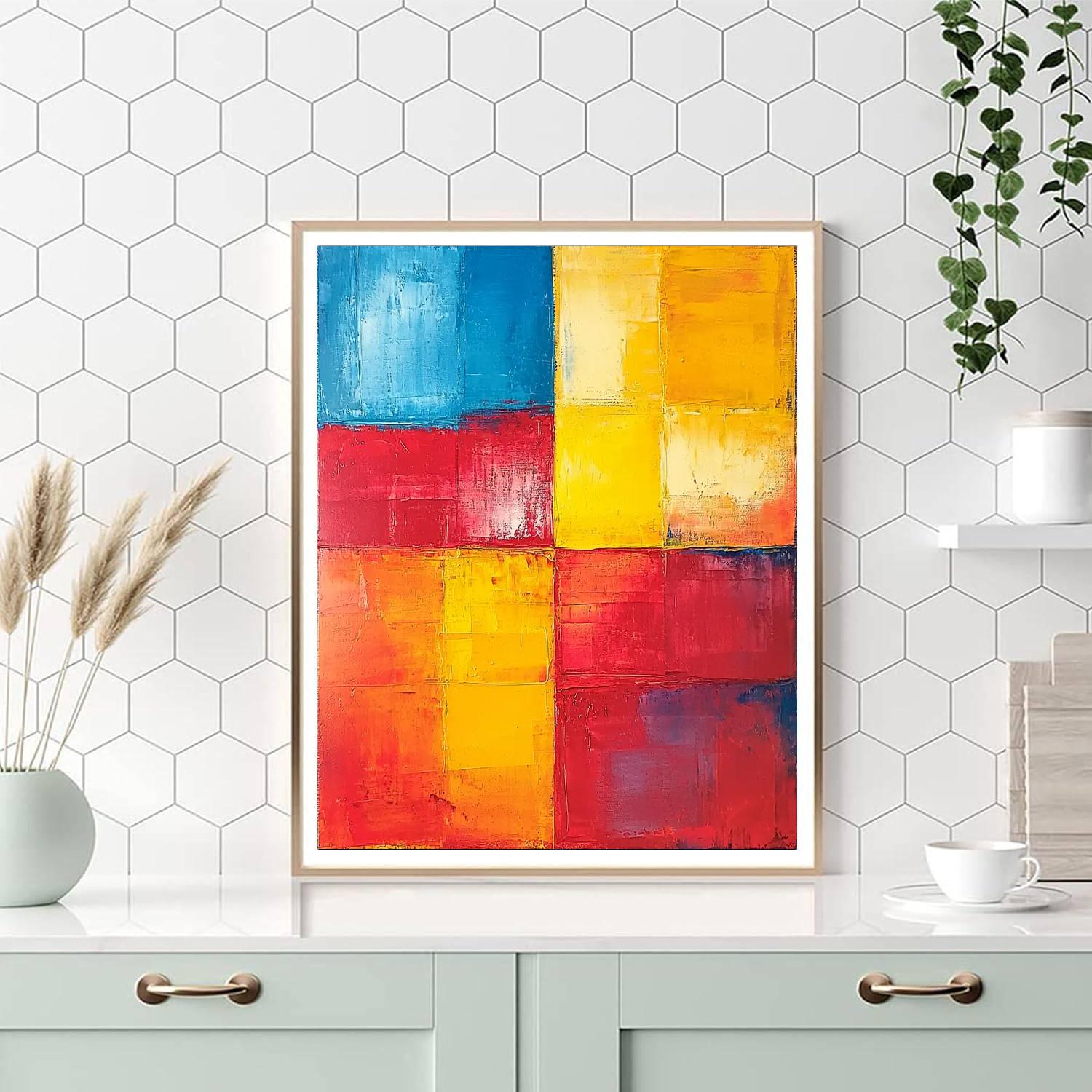 Mark Rothko Inspired Abstract Expressions Of Color  Paint By Numbers