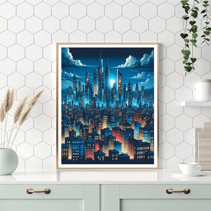 Captivating Nightfall Paint By Number