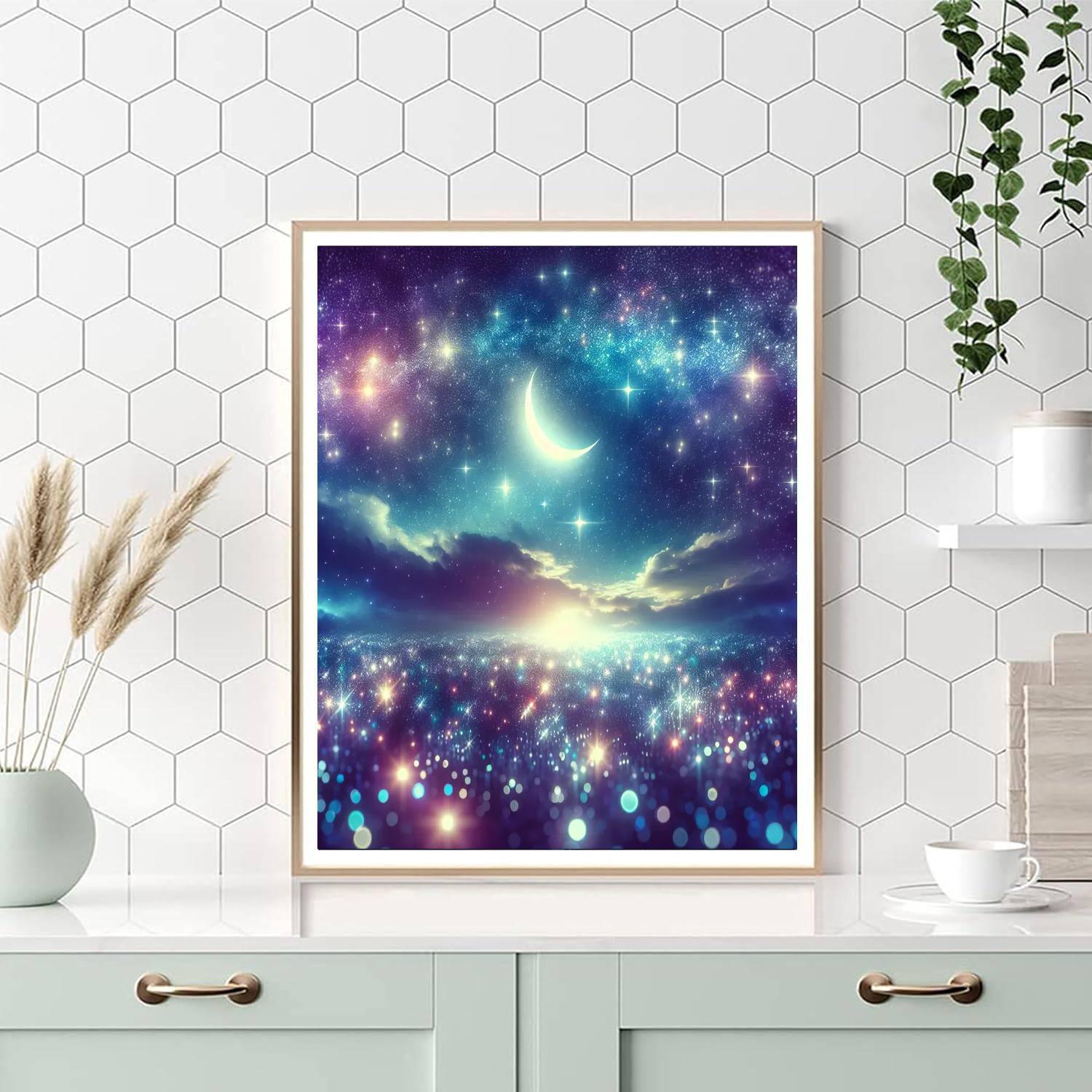 Starry Sky Enchantment DIY Paint By Numbers