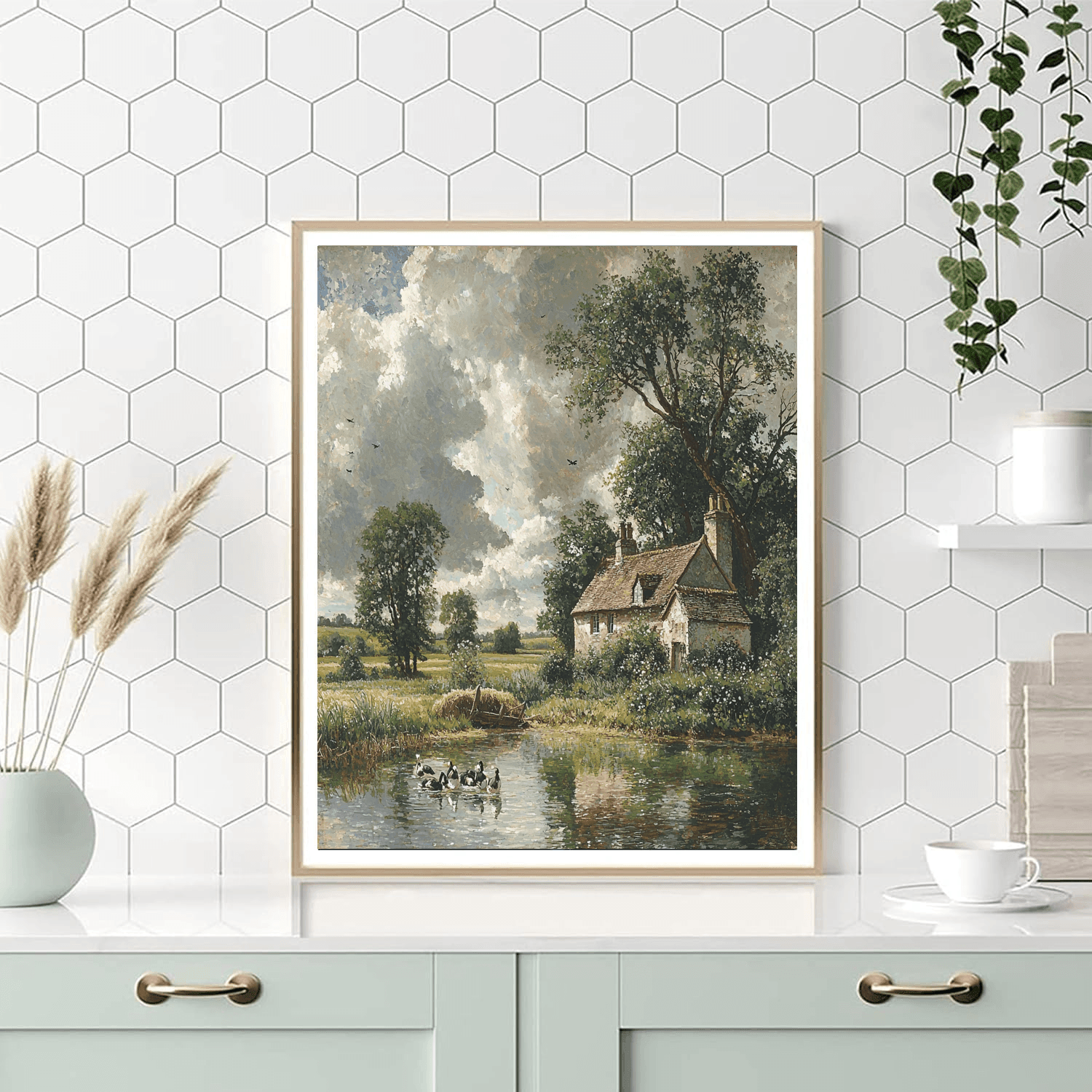 John Constable Inspired Pastoral Symphony  Paint By Numbers Kits