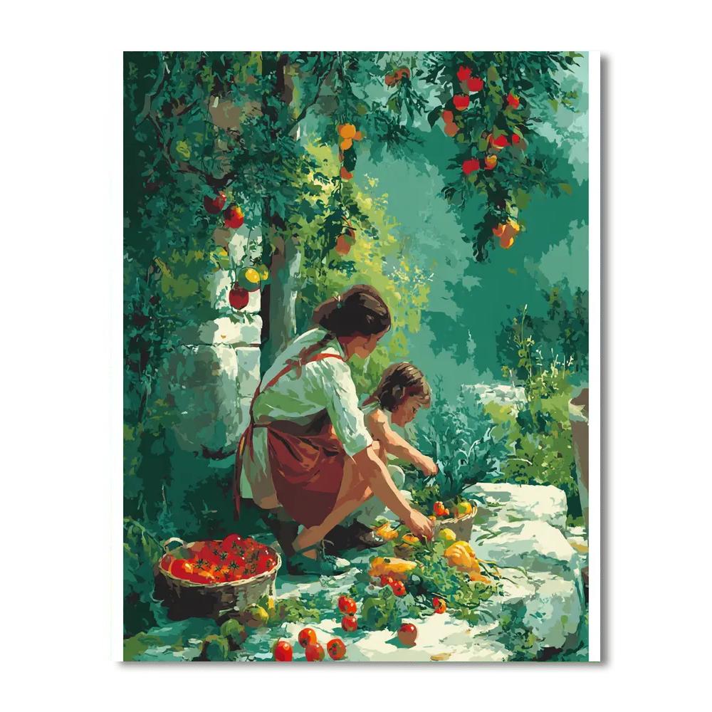 Harvest Time With Mom Paint By Numbers Kits