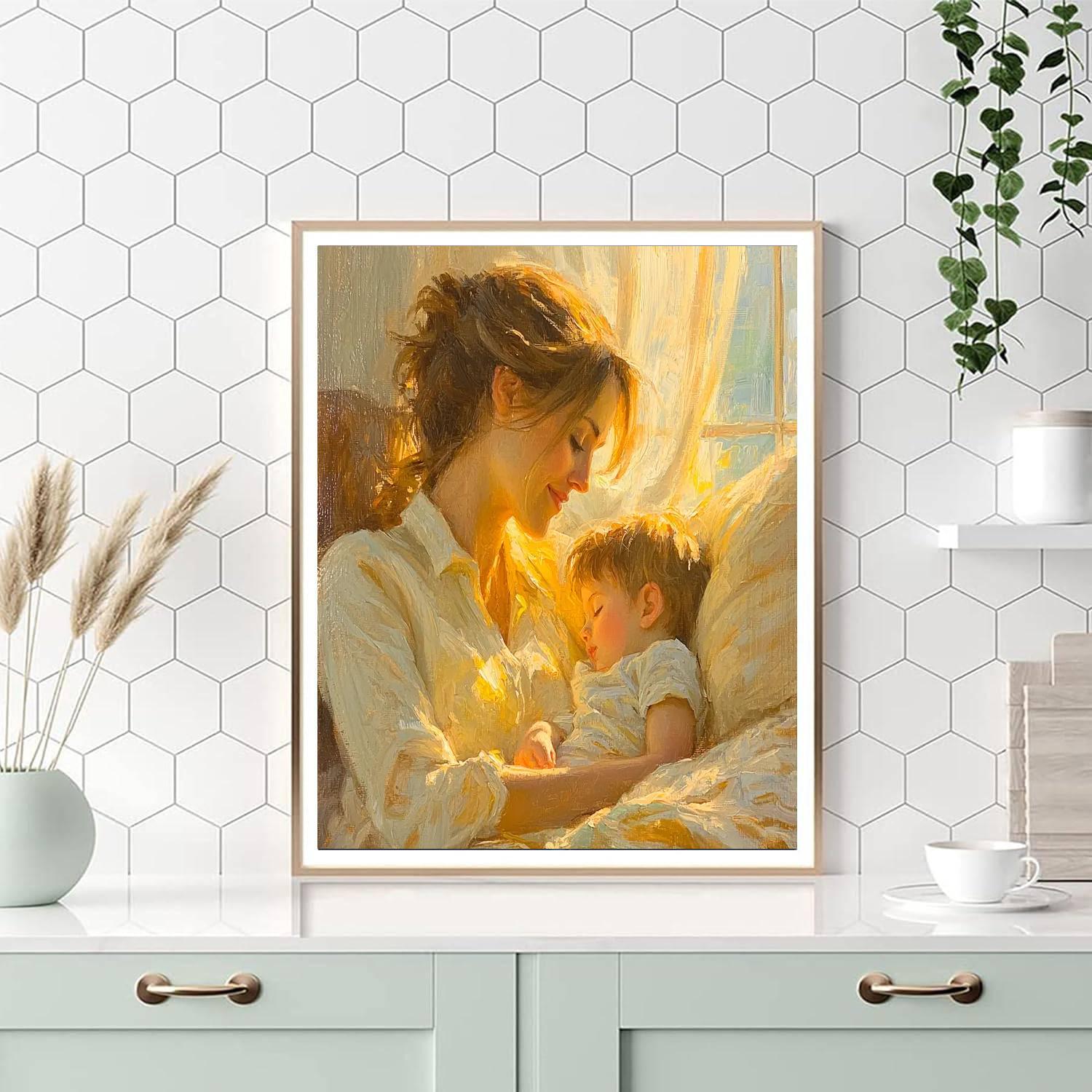 Maternal Morning Light Paint By Number
