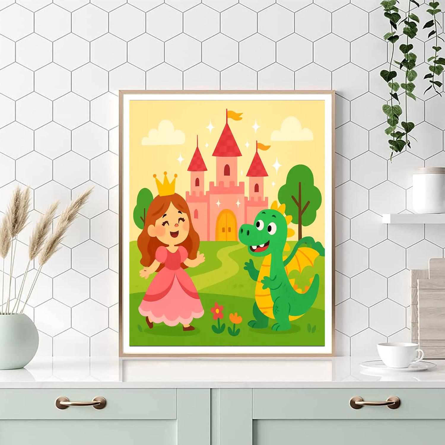 Fabulous Fairy Tale Numbered Painting Kits
