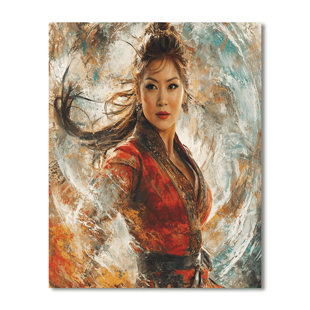 Michelle Yeoh: The Fearless Trailblazer Of Action Painting By Numbers Kit