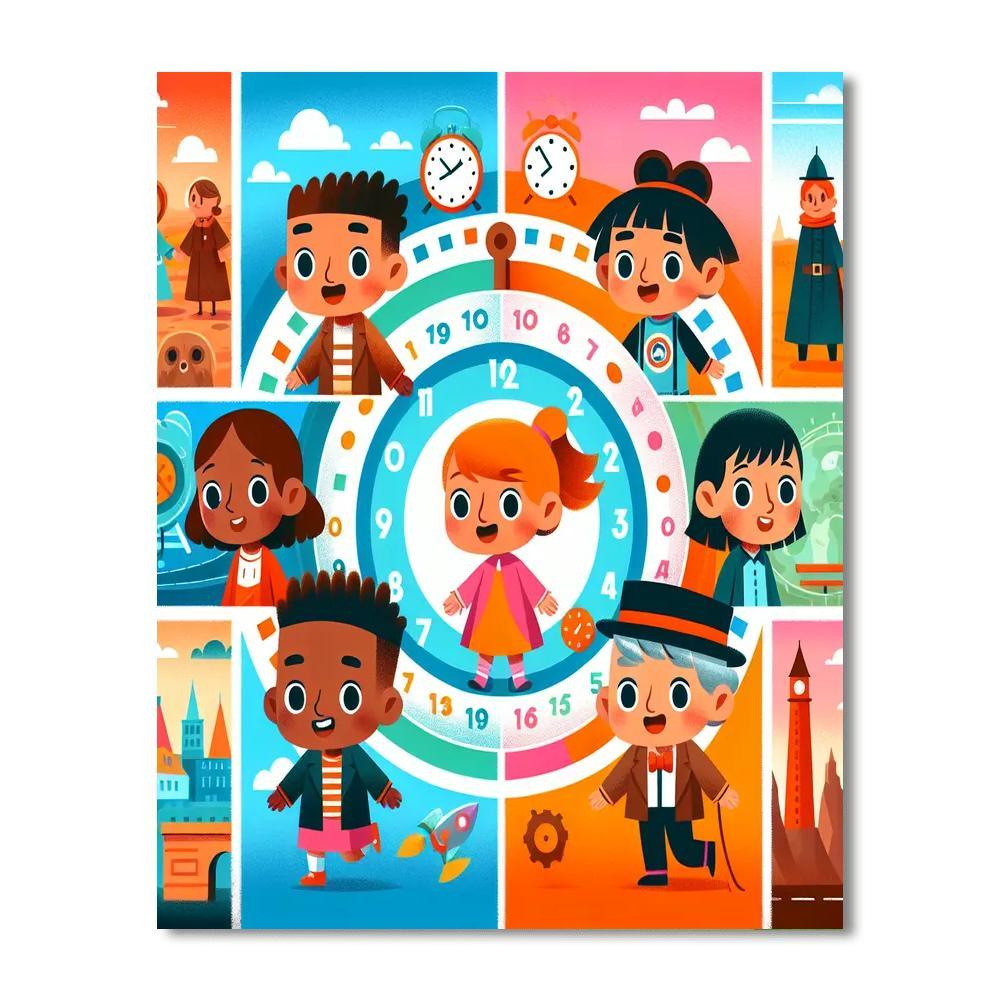 Time Travel Adventures Paint By Number