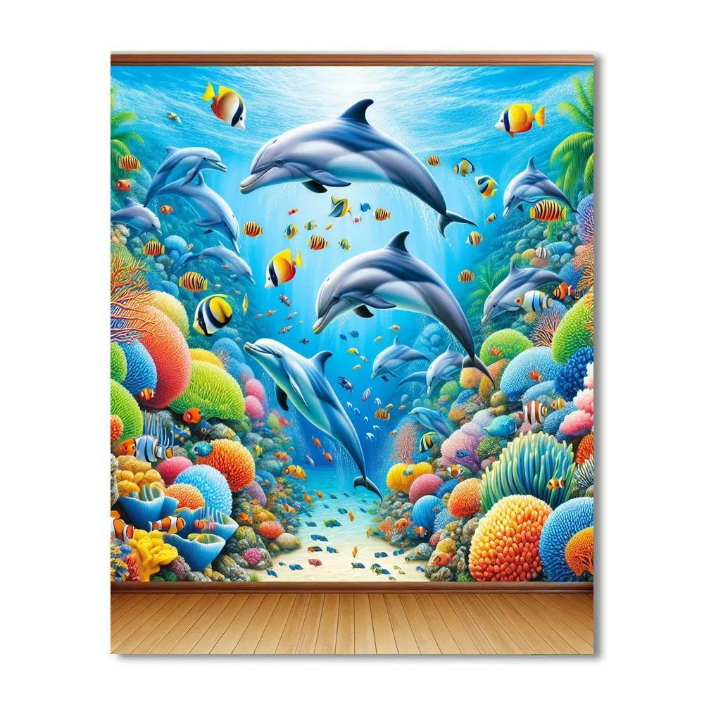 Magical Ocean Wonderland Paint By Number