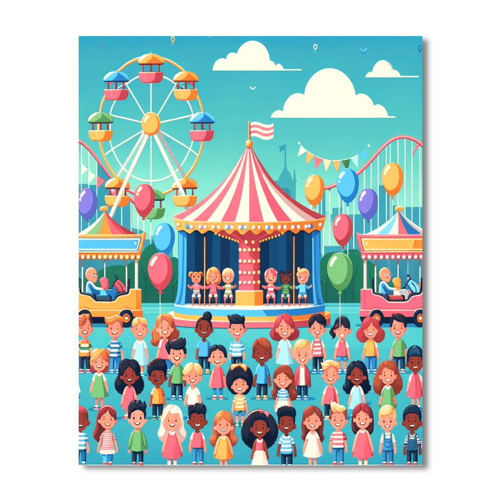 Fun At The Fair Paint By Color