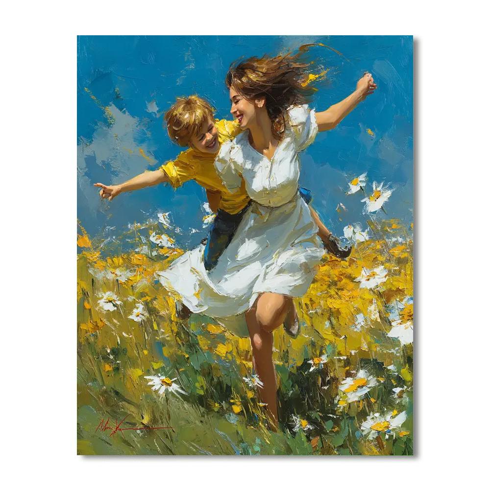 Circle Of Laughter Paint By Numbers Kits