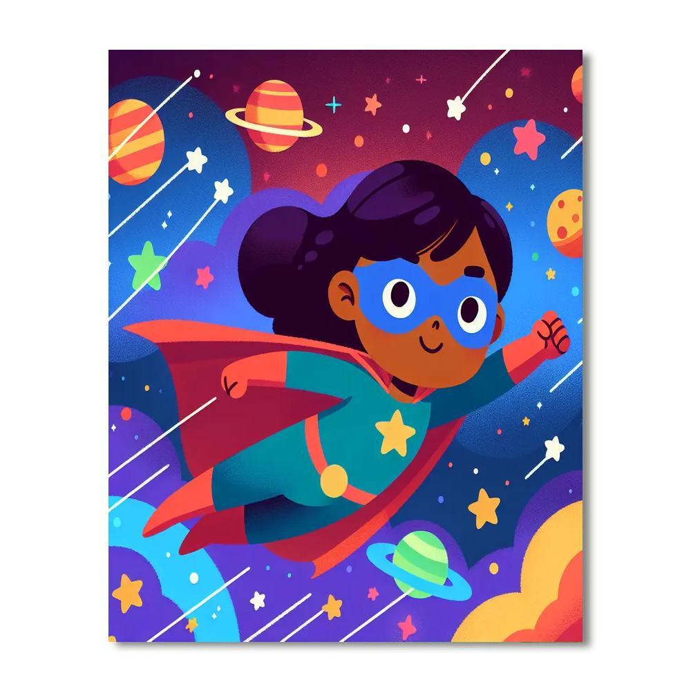 Superhero Universe Adventure Paint By Numbers Kits