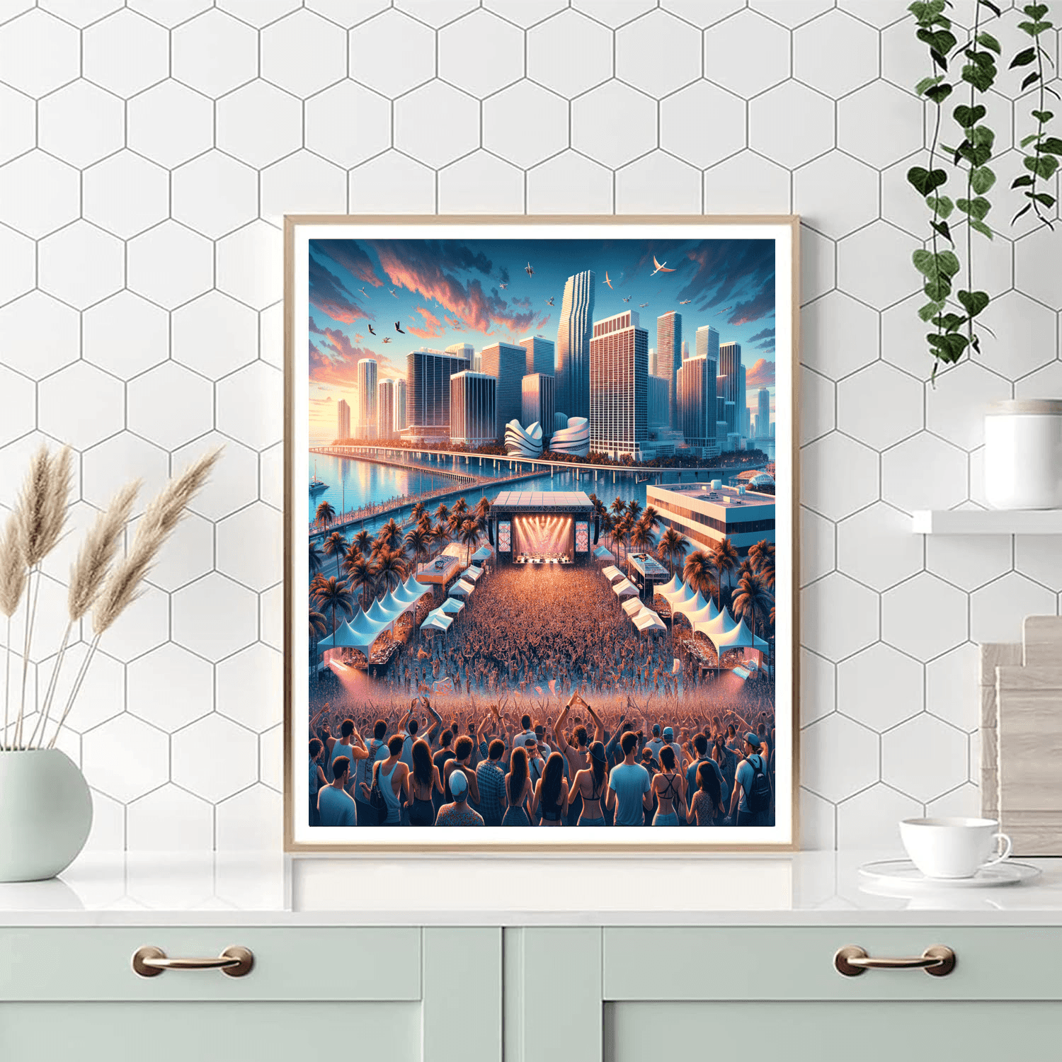 Winter Music Conference - Miami, Usa Painting By Numbers Kit