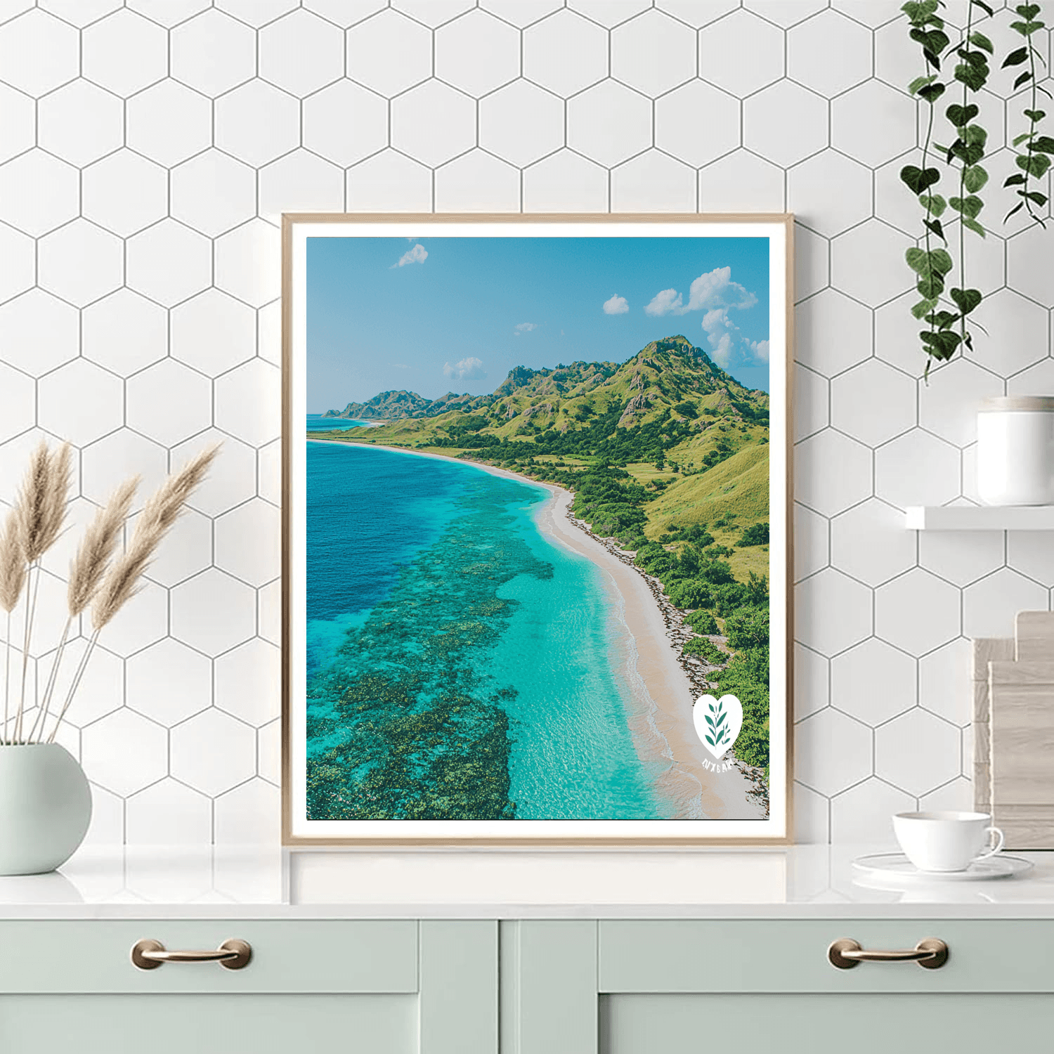 Komodo Island Numbered Painting Kits