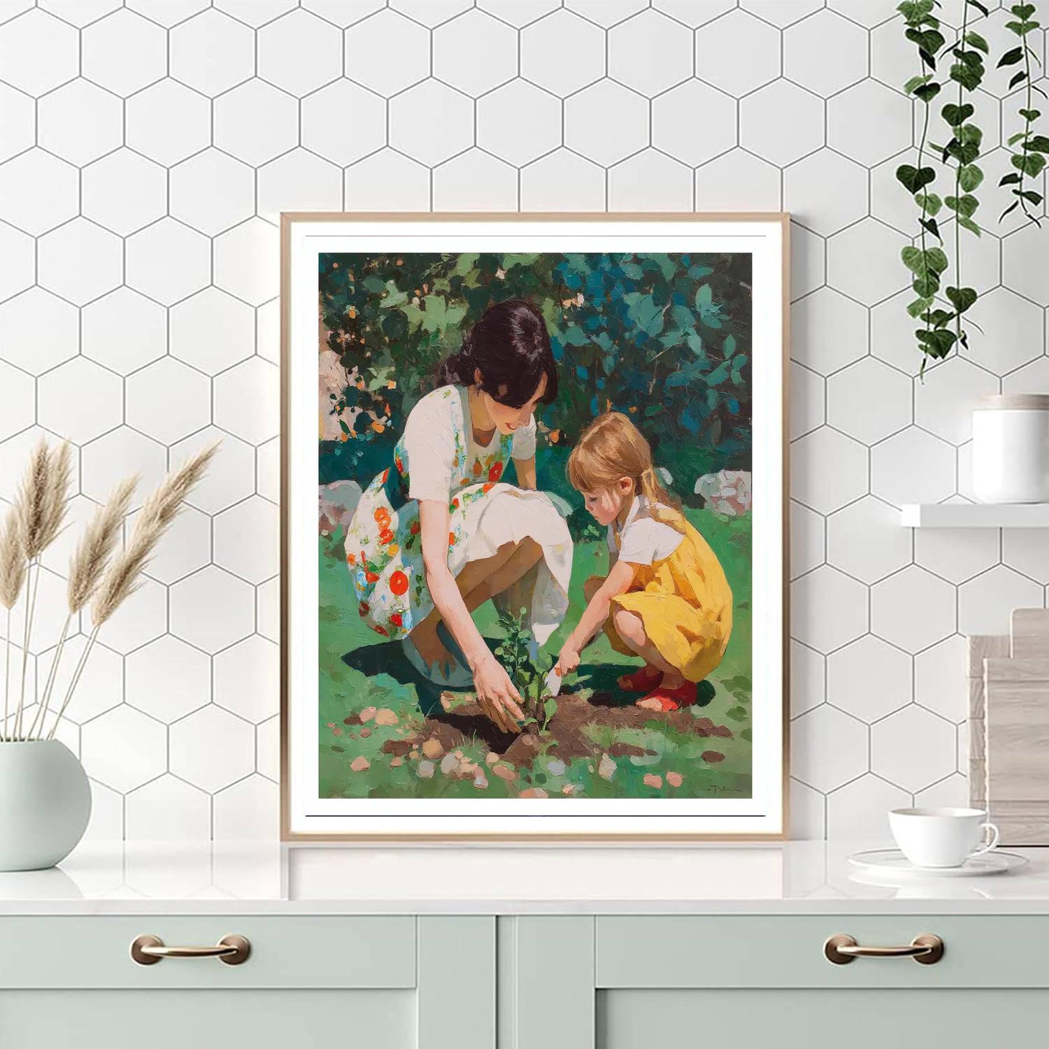 Love Blooms Forever Numbered Painting Kits