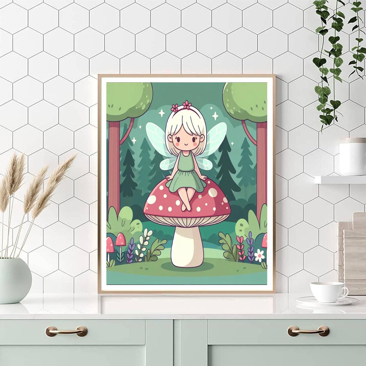 Forest Fairy Friends Numbered Painting Kits