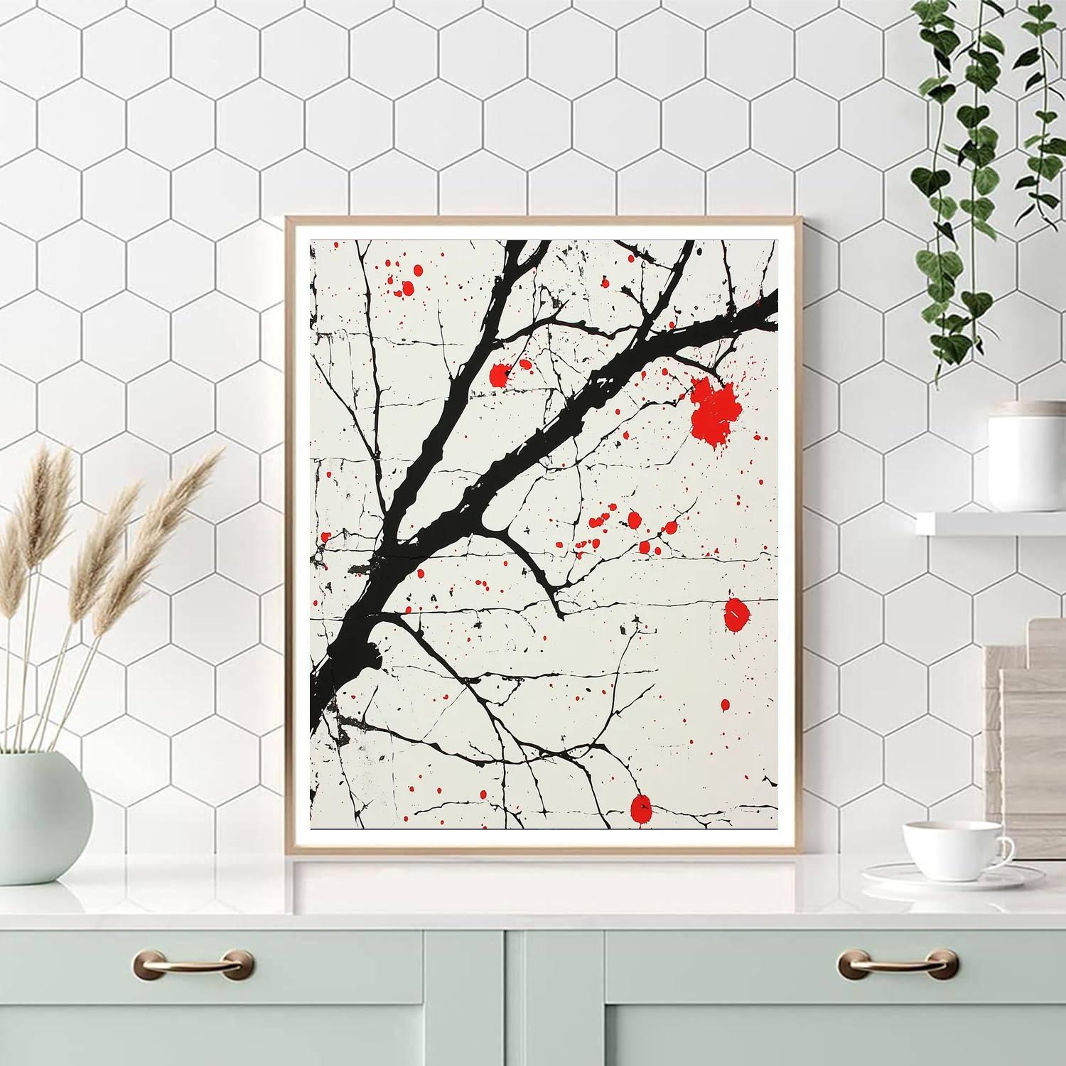 Banksy Inspired Nature's Rebellion  DIY Paint By Numbers