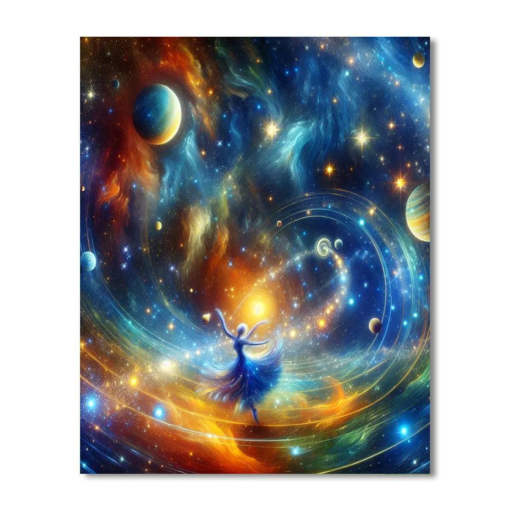 Celestial Choreography Paint By Color