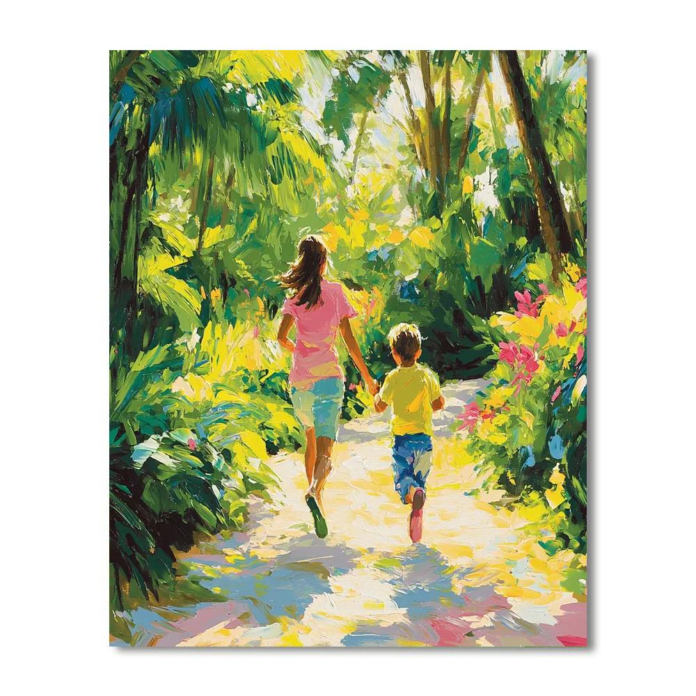 Moments Of Play Number Painting