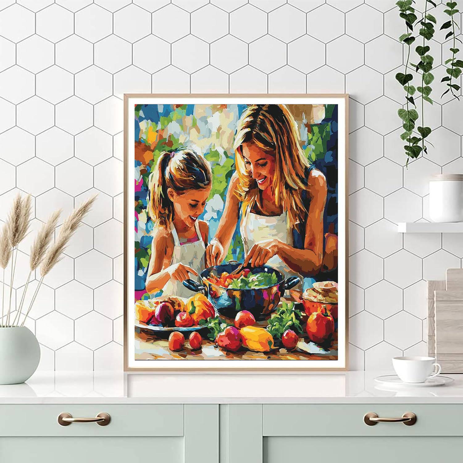 Mommy’s Little Helper Paint By Color