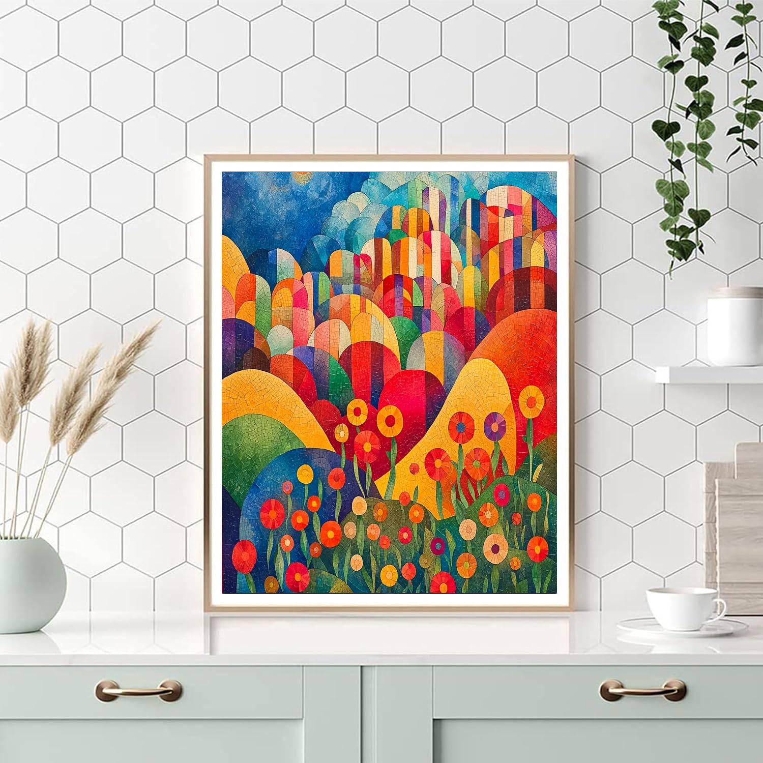 Paul Klee Inspired Expressions Of Color  Numbered Painting Kits