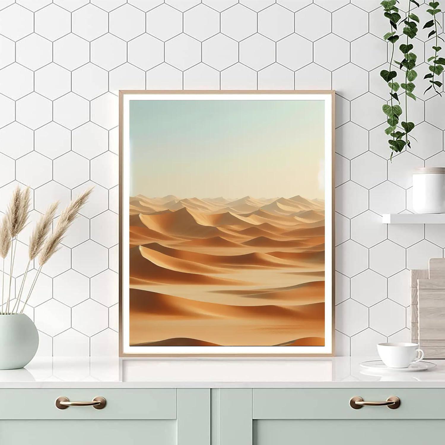 Eternal Desert Solitude Paint By Numbers