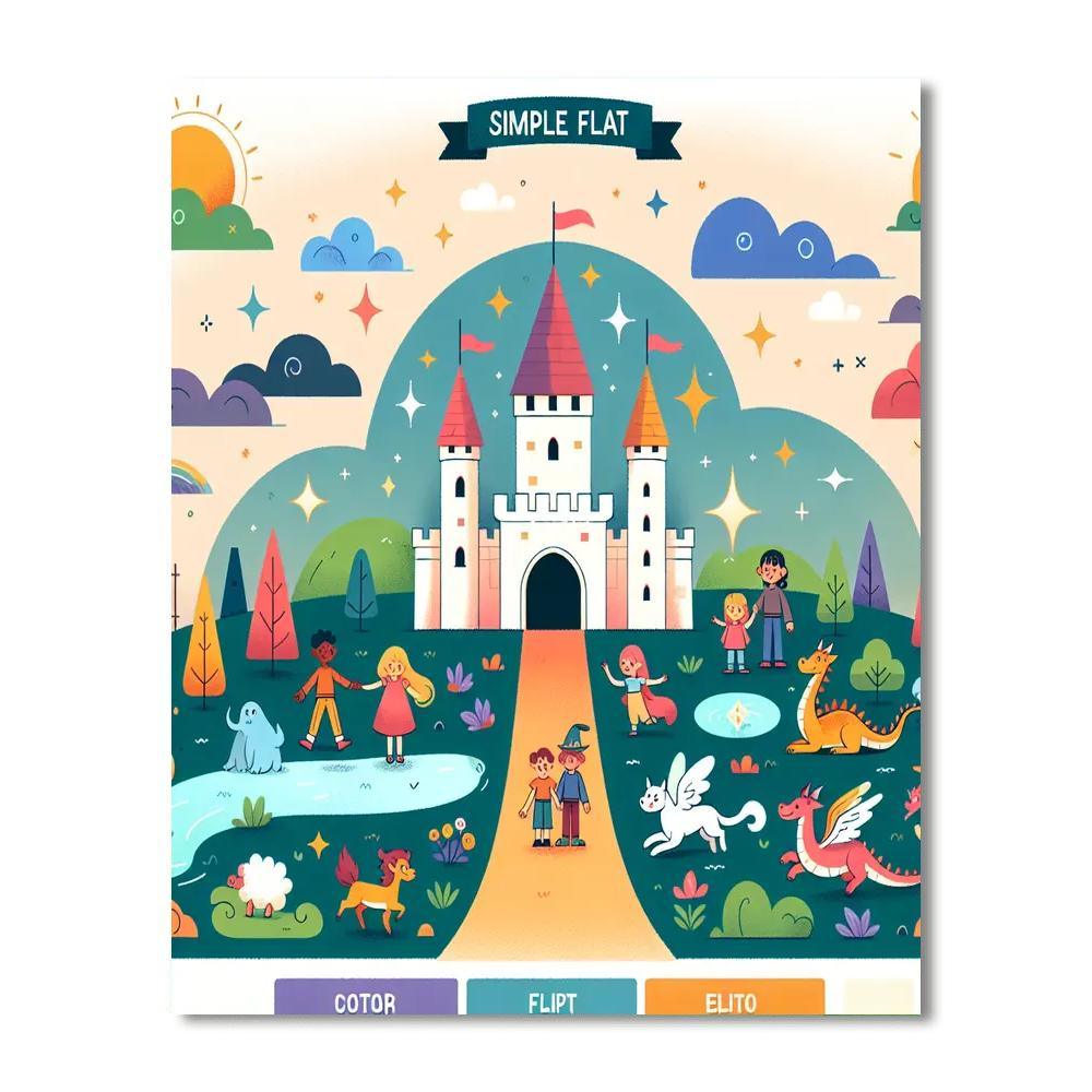 Mystical Adventure Paint By Numbers