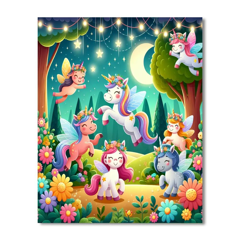 Magical Adventures Painting Number Kit