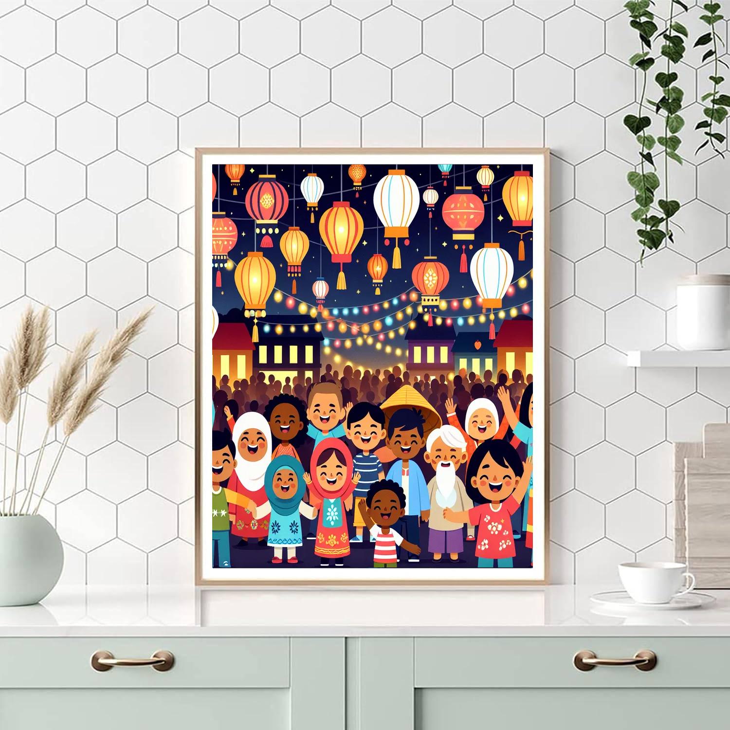 Festival Of Light Delight Paint By Color