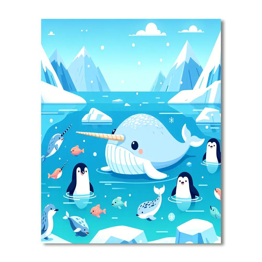 Polar Plunge Paint By Numbers Kits