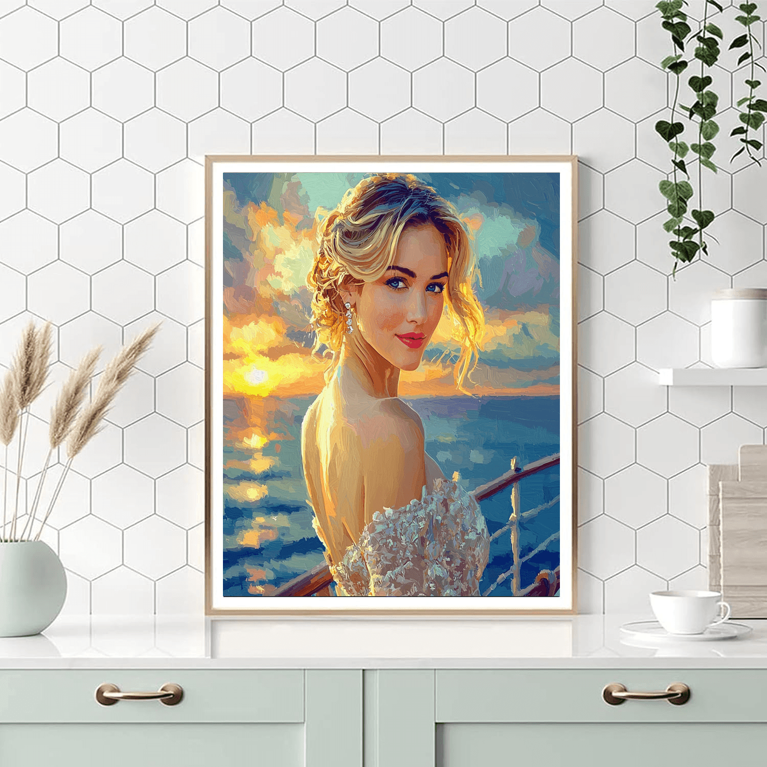 Kate Winslet: Sailing Through Timeless Roles Paint By Numbers Kits