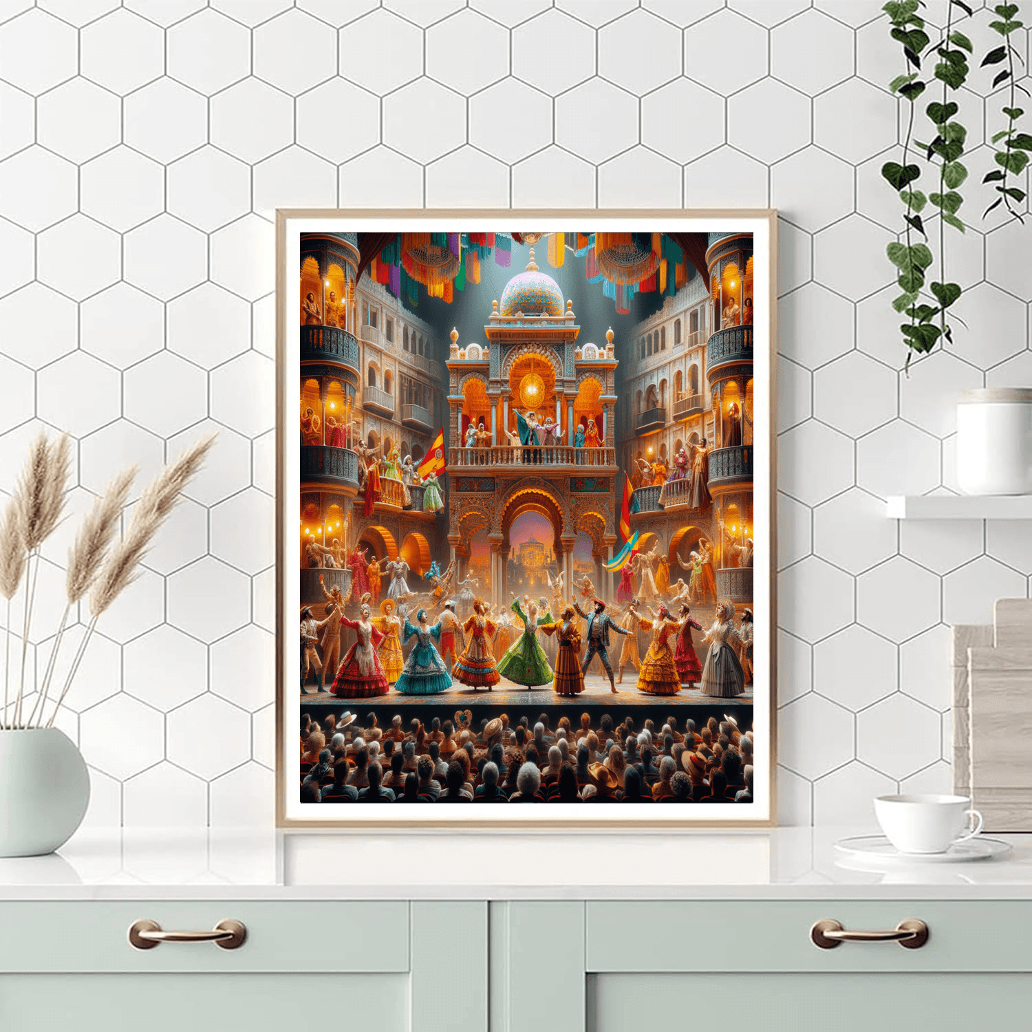 Festival Internacional De Teatro De Cádiz - Spain Paint By Number