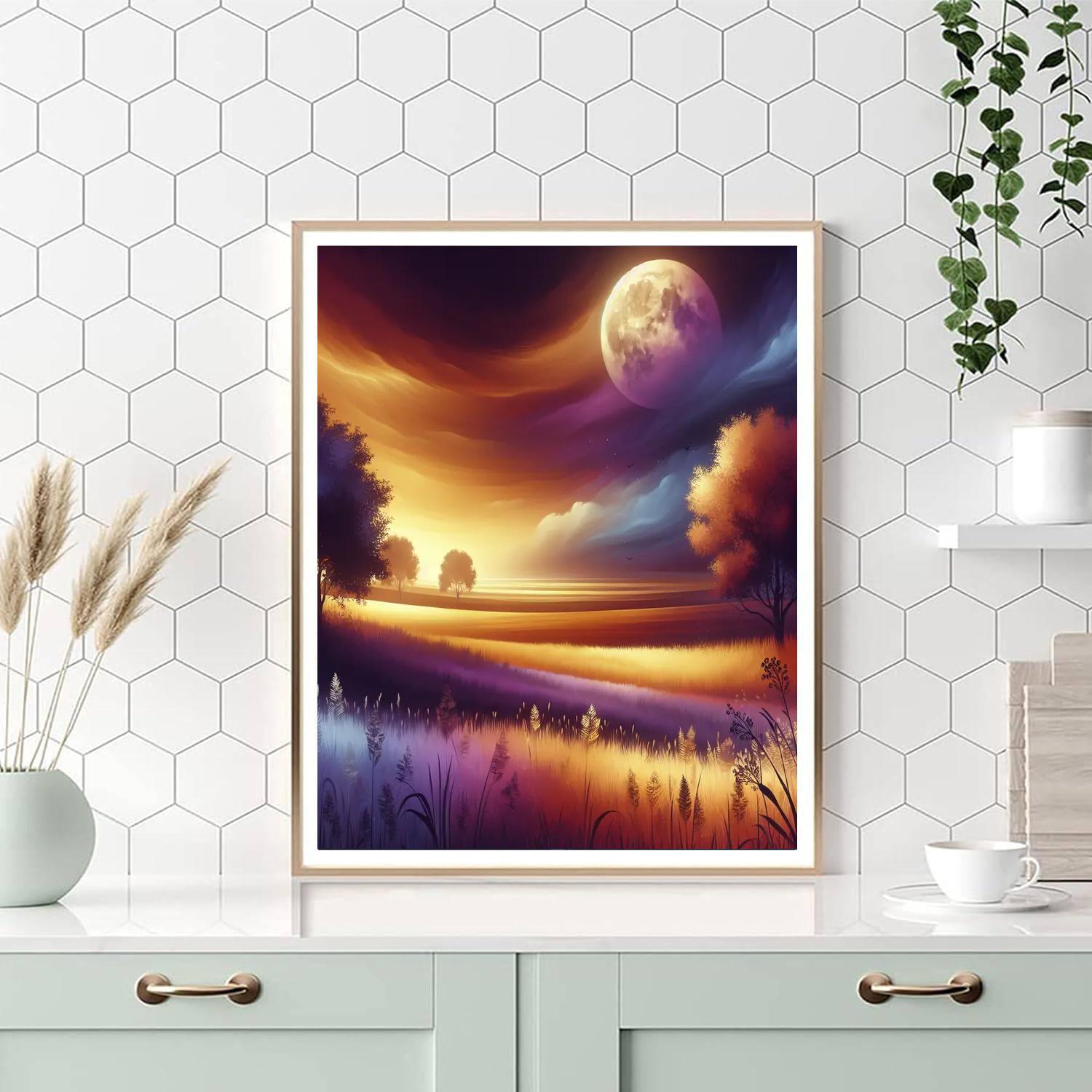 Harvest Moon Serenity DIY Paint By Numbers