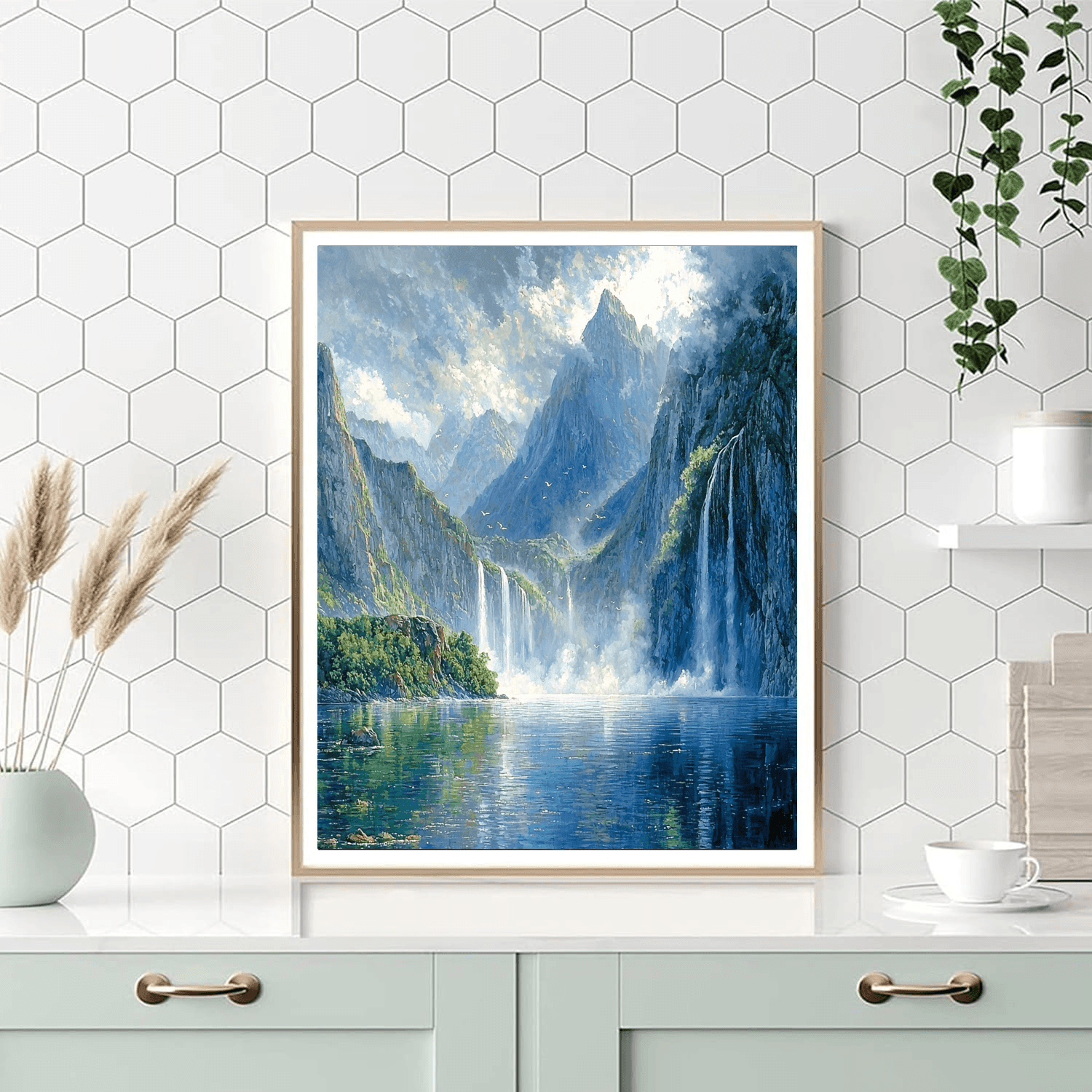 Milford Sound - Fiordland National Park Numbered Painting Kits