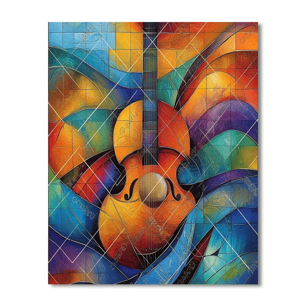 Pablo Picasso Inspired Picasso's Lyrical Harmony  Numbered Painting Kits