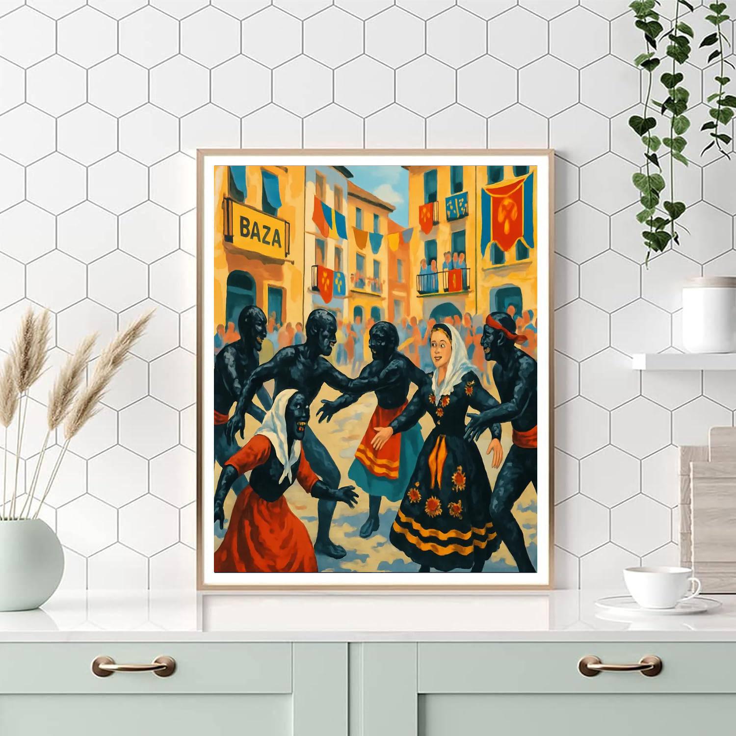 Cascamorras - Baza And Guadix Paint By Numbers Art