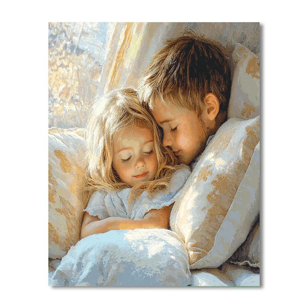 Moments Of Love Number Painting