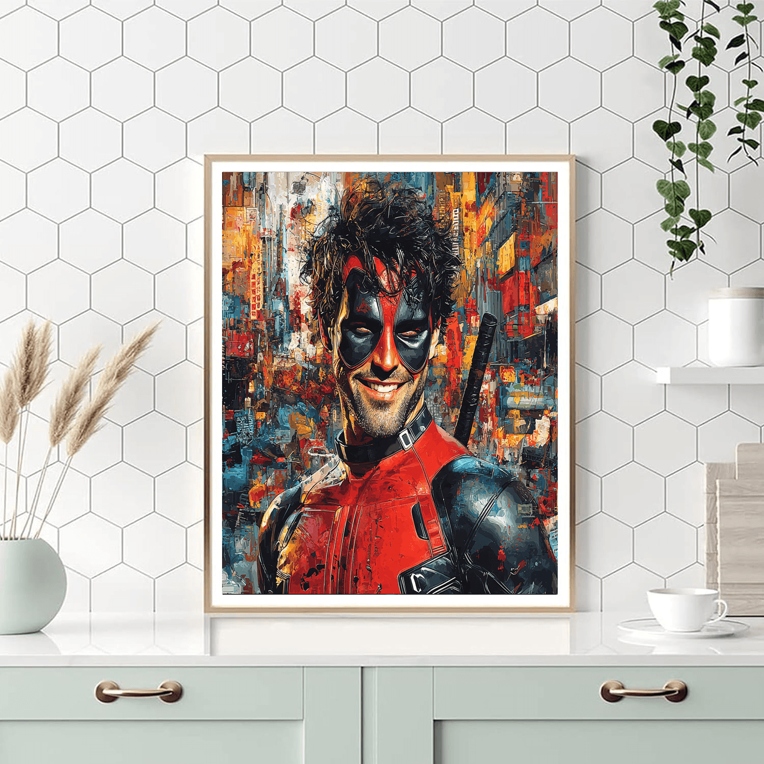 Ryan Reynolds: The Witty Mercenary Of The Screen Paint By Number