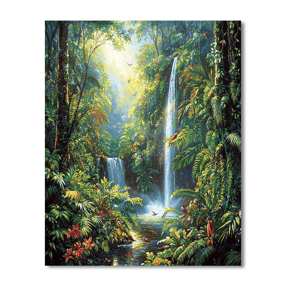 El Yunque National Forest DIY Paint By Numbers