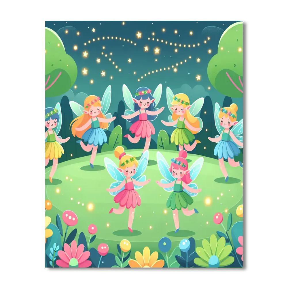 Magical Garden Dance Numbered Painting Kits