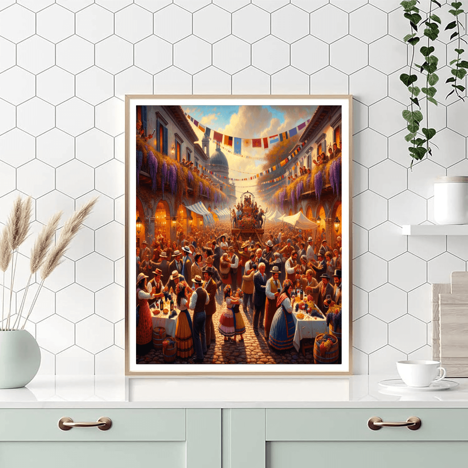 Festa De La Vendimia Numbered Painting Kits