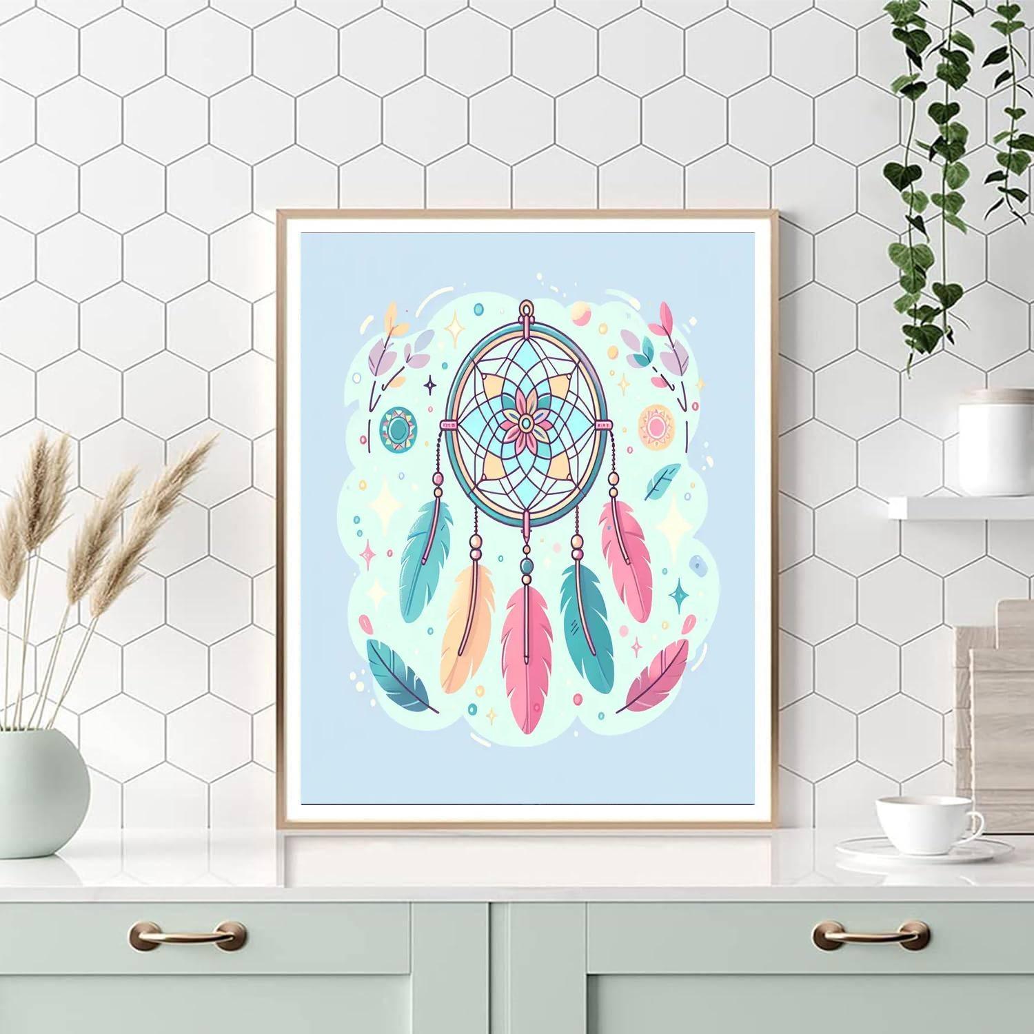 Magical Dream Catcher Paint By Numbers