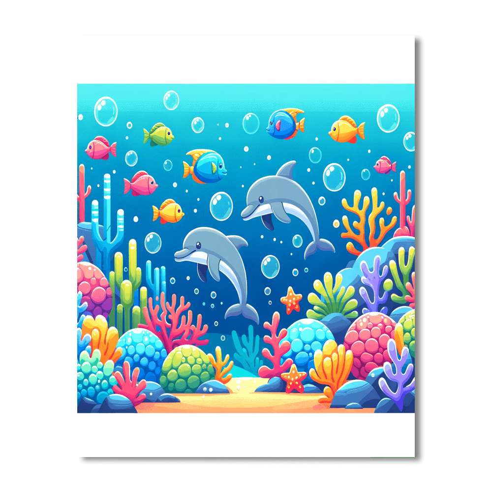 Magical Ocean Treasures Numbered Painting Kits