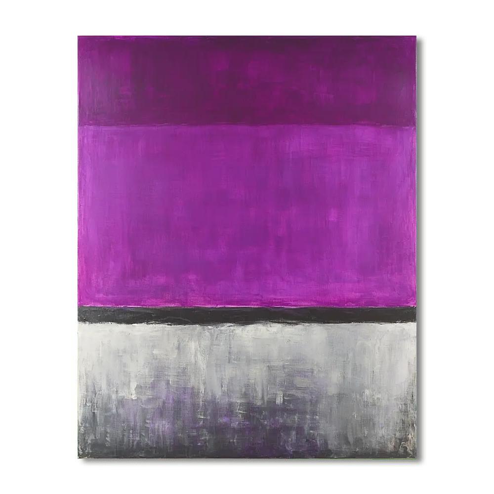 Mark Rothko Inspired Melancholy Elegance  Painting Number Kit