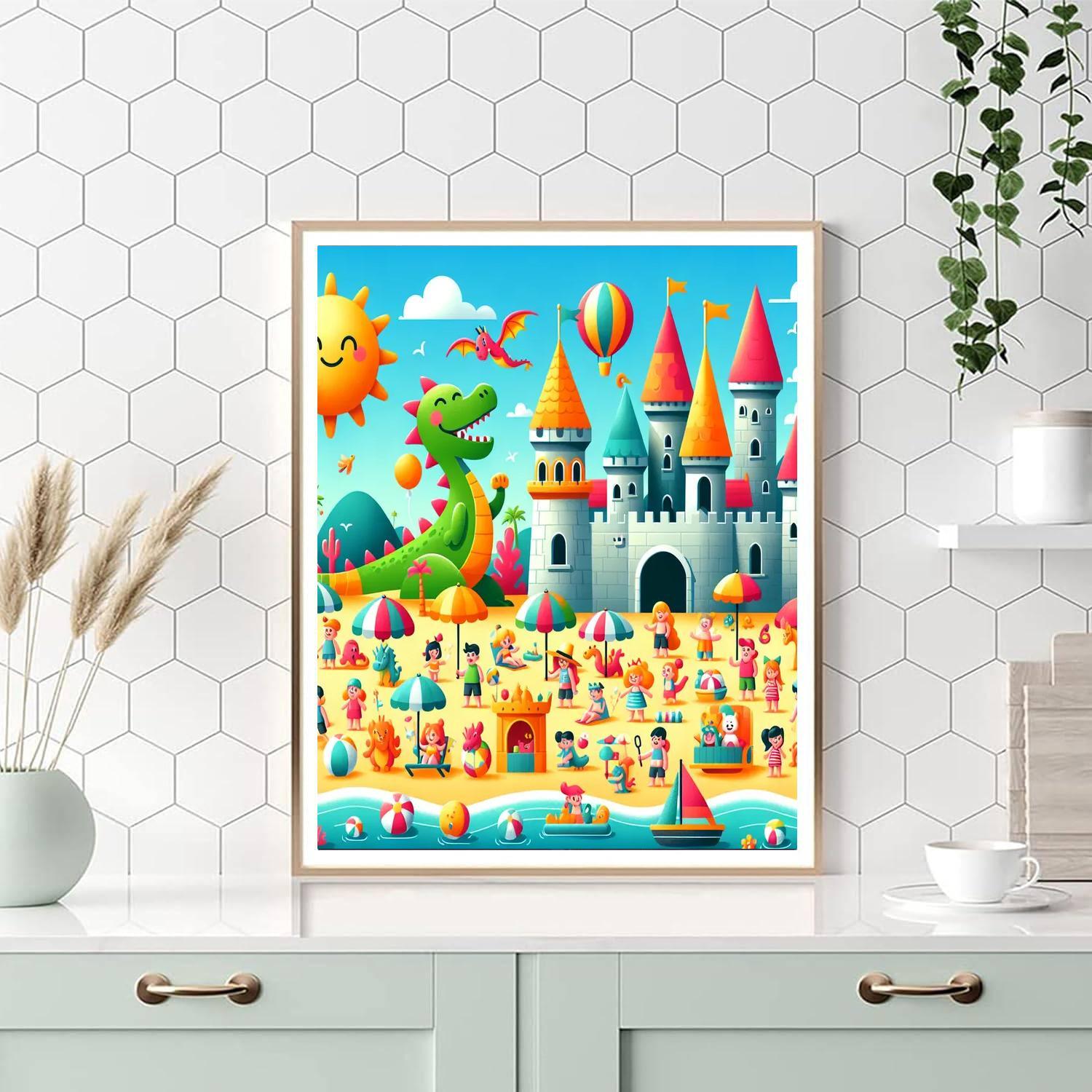 My Dream Vacation Paint By Numbers Kits