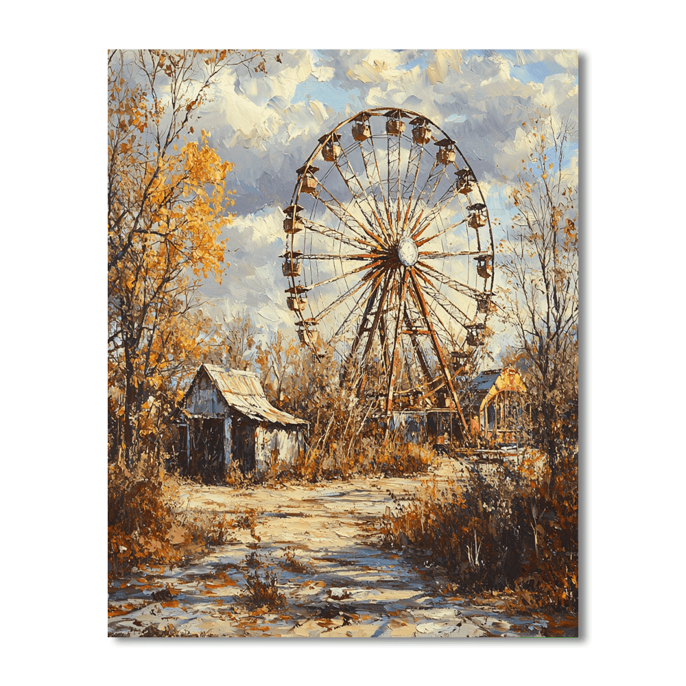 Spreepark - Berlin Numbered Painting Kits