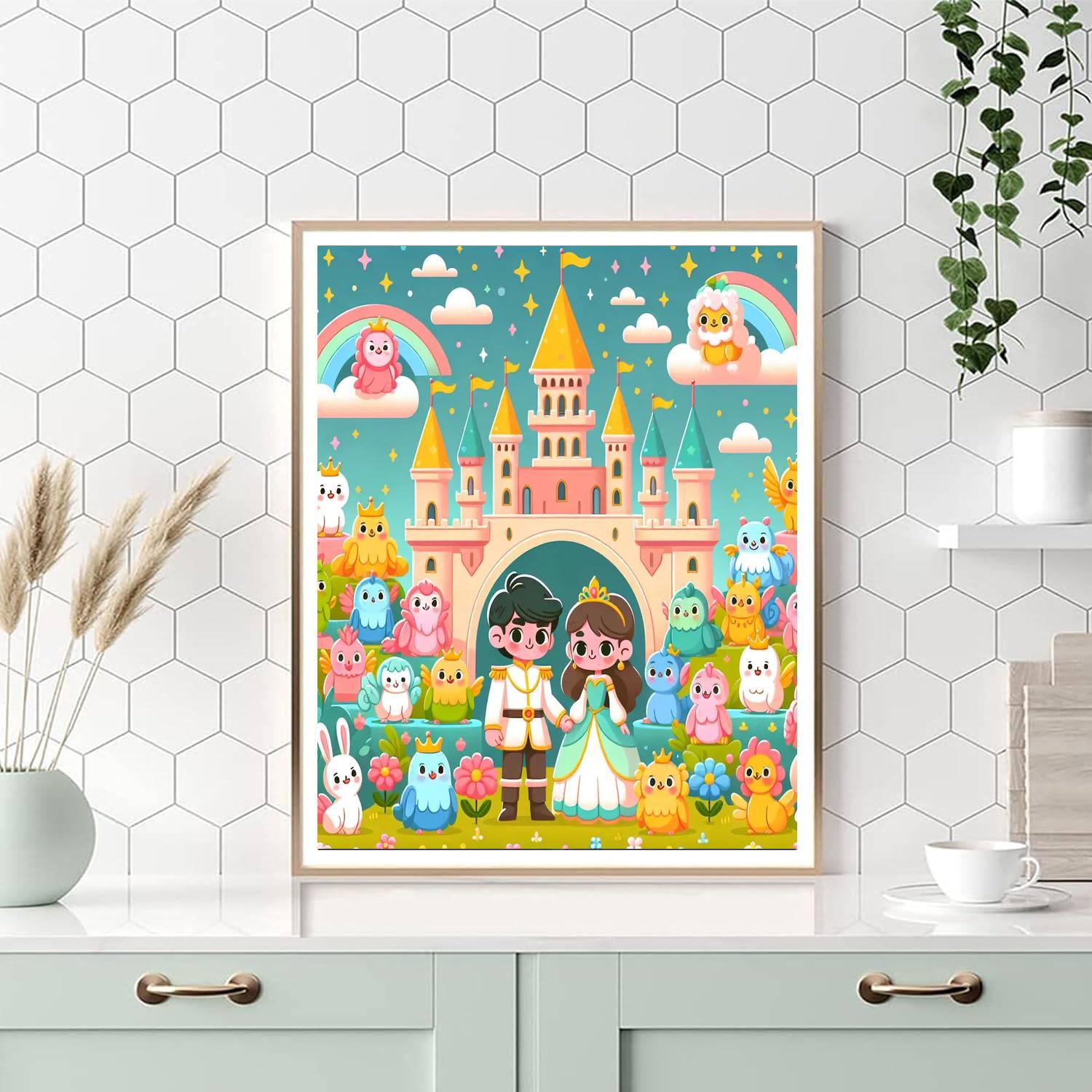 Fairytale Adventure Book Painting By Numbers Kit